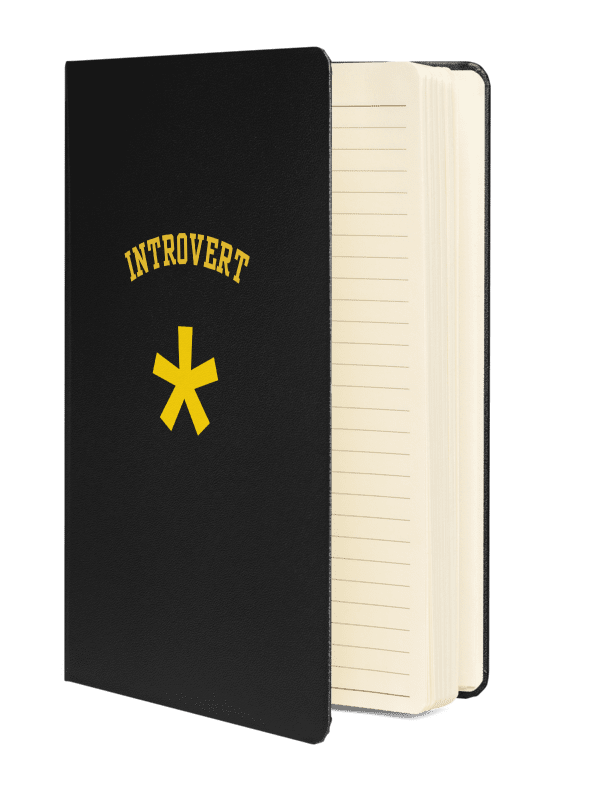 Introvert Star Hardcover Journal product image (2)