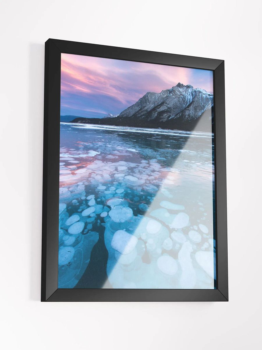 Abraham Lake Sunrise - Fine Art Print - Framed product image (3)