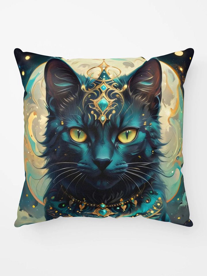 Majestic Lunar Cat Pillow product image (1)