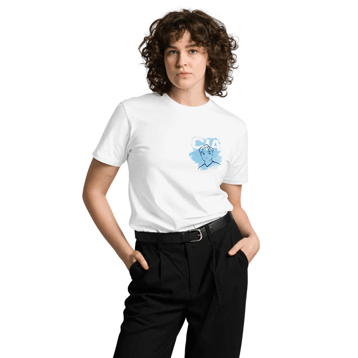 CIA David Unisex Premium T-shirt Blue product image (2)