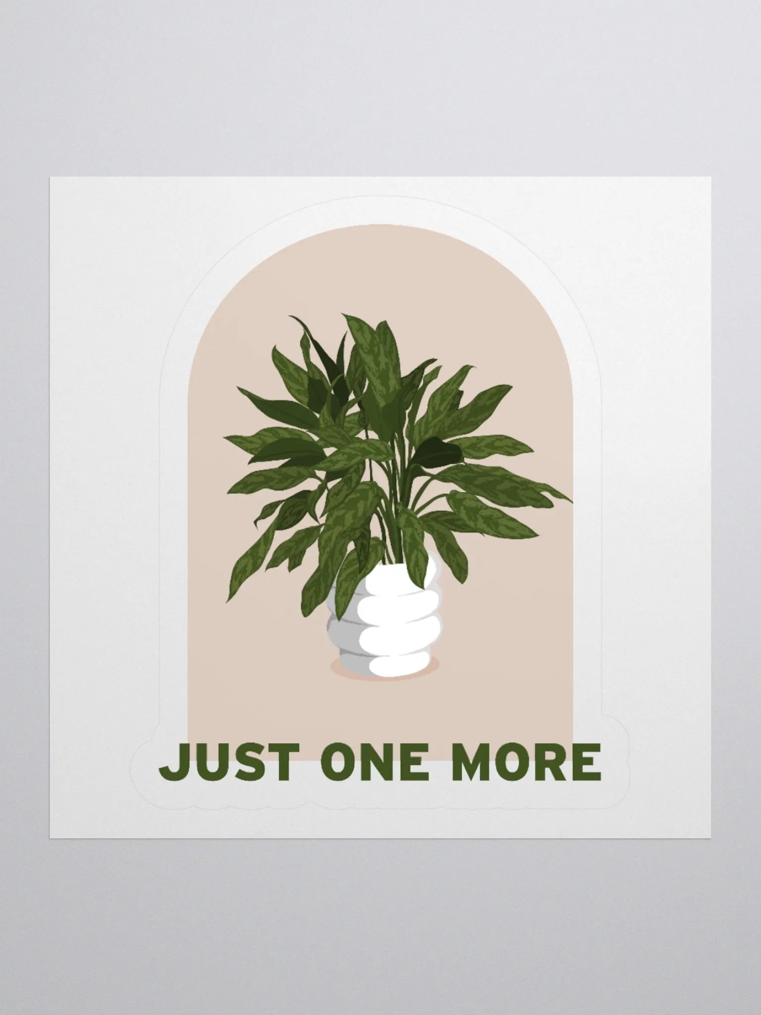 Just One More Plant Sticker product image (3)