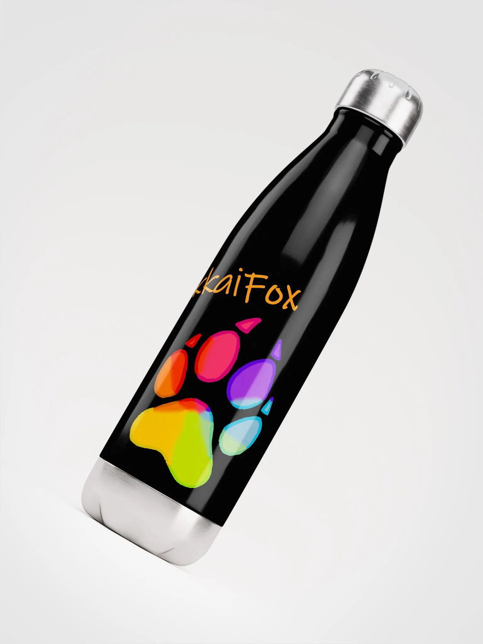 Rainbow Paw Stainless Steel Water Bottle product image (4)