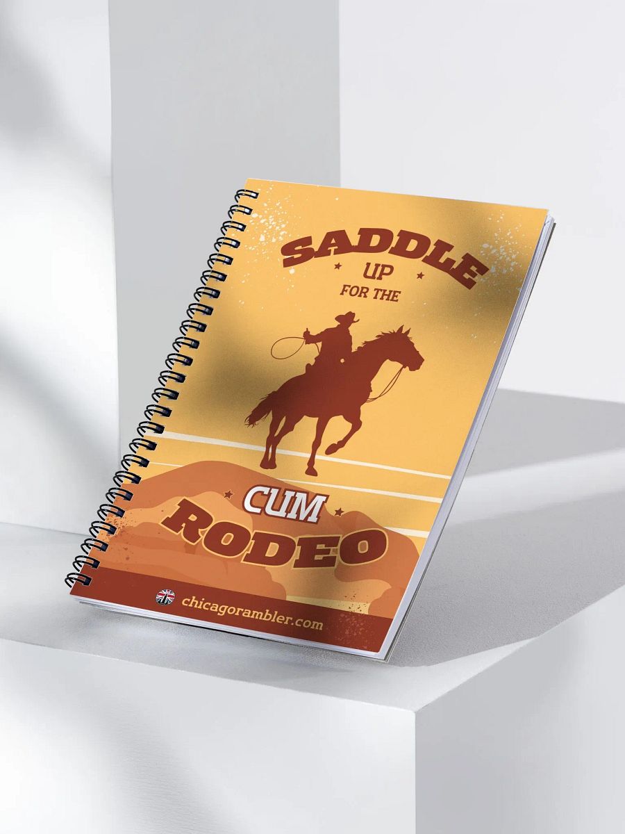 Saddle Up for the Cum Rodeo Notebook product image (3)