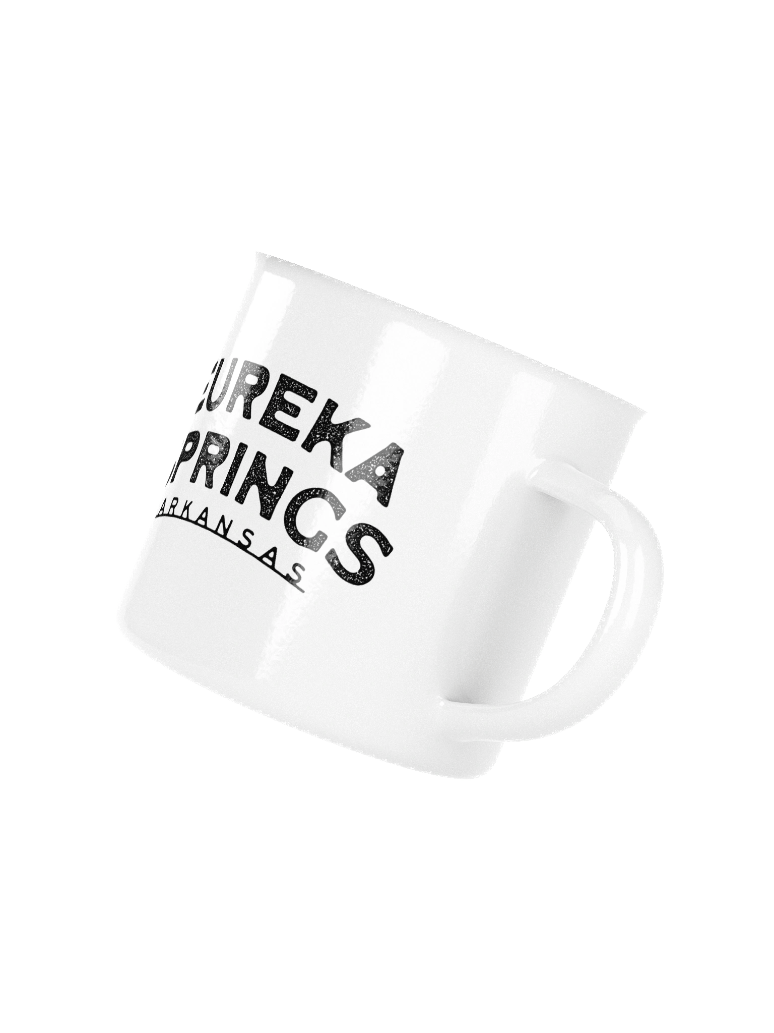 Eureka Springs Arch Block Enamel Mug product image (3)