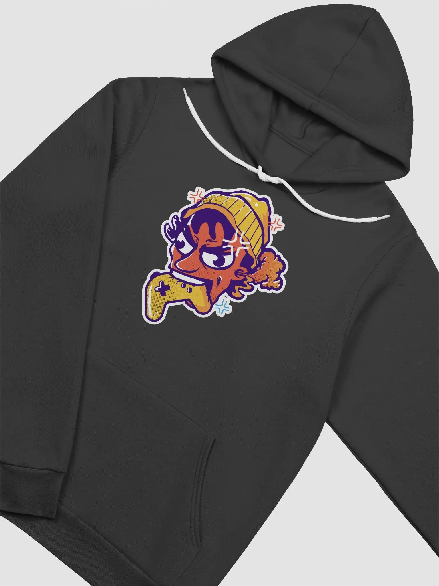 Maccagames hoodie orange product image (3)