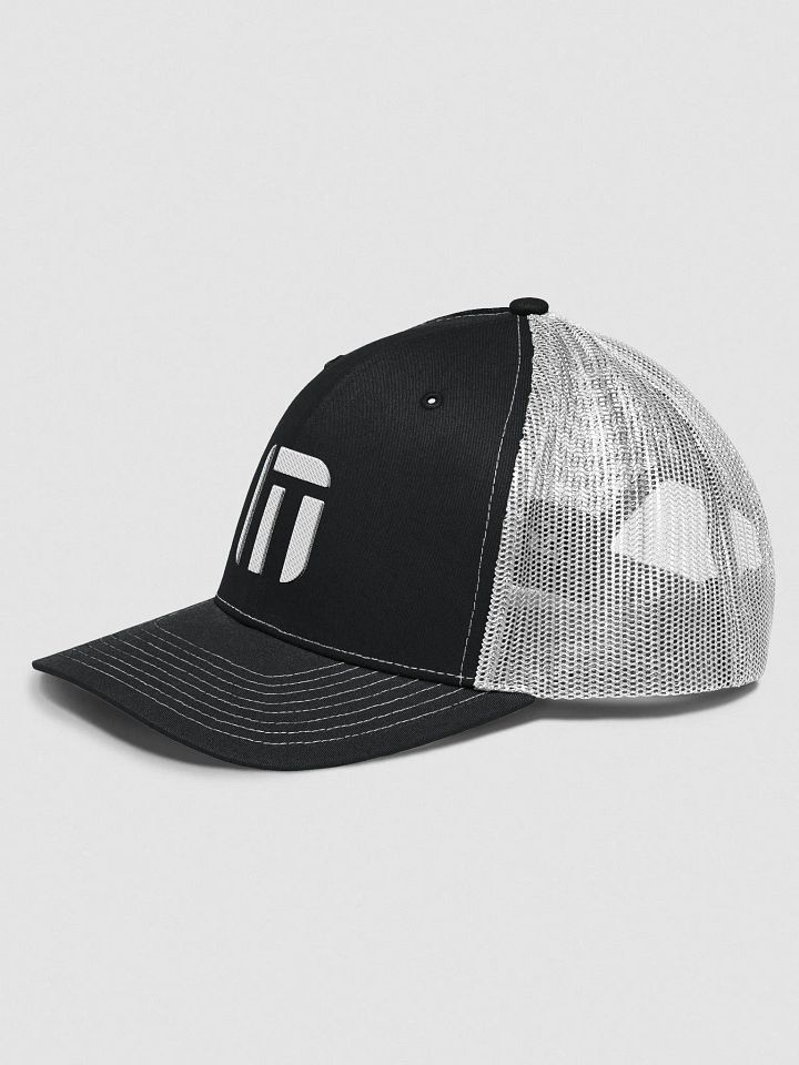 White Logo Trucker Hat product image (6)