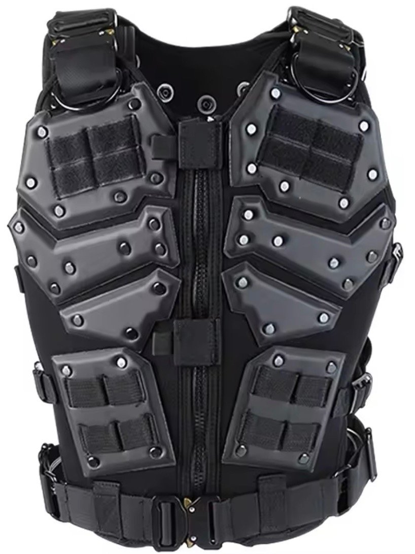 Batman tactical vest body armor protection equipment,gear moto motorcycle gear product image (1)