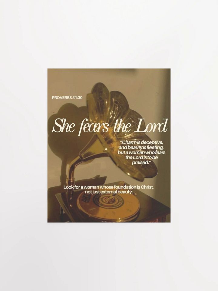 Proverbs 31:30 product image (1)