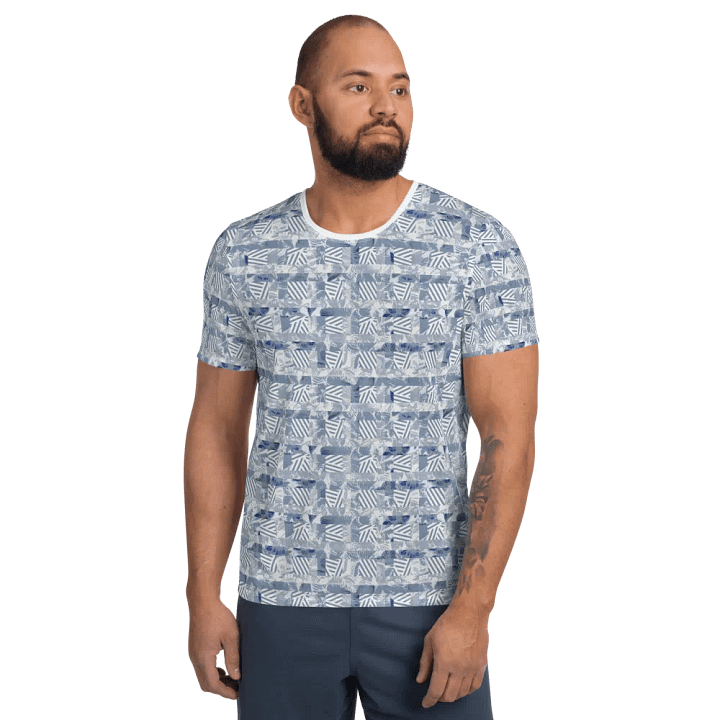 Blue Rainforest | Men´s Athletic T-Shirt product image (1)