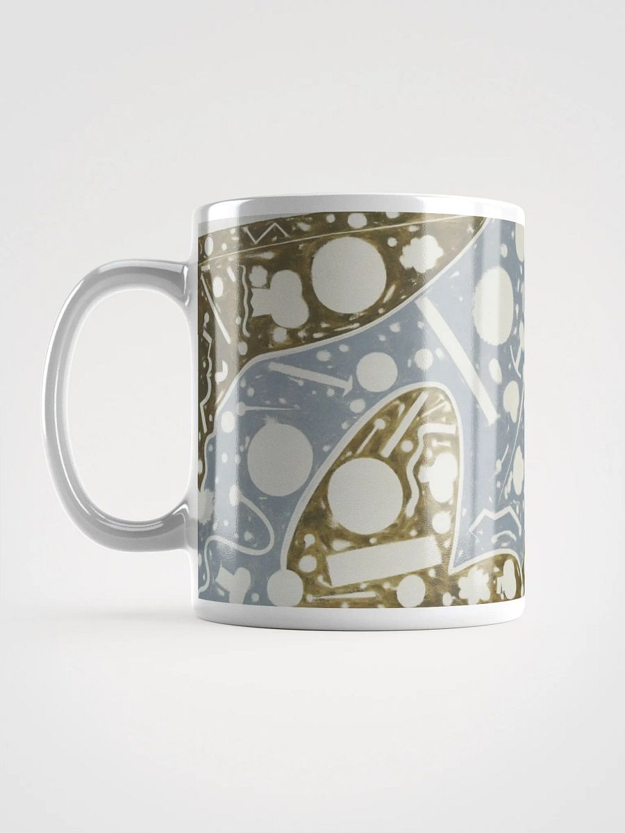 Cartoon Clock White Glossy Mug product image (6)
