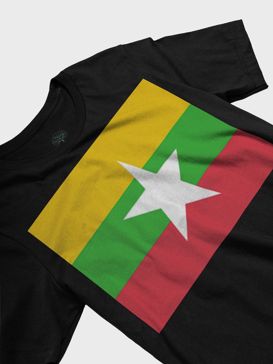 Myanmar Flag Unisex Supersoft T-Shirt - Exclusive Design product image (26)