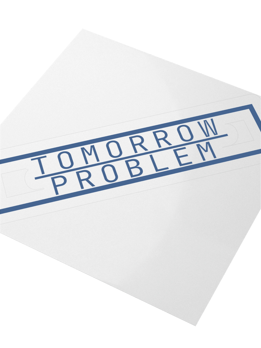 Tomorrow Problem Sticker product image (8)