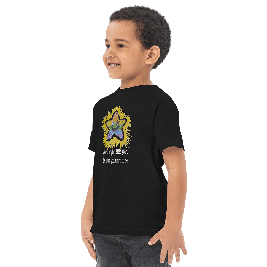 Shine Bright, Little Star. Be who you want to be. - Toddler Tee product image (3)