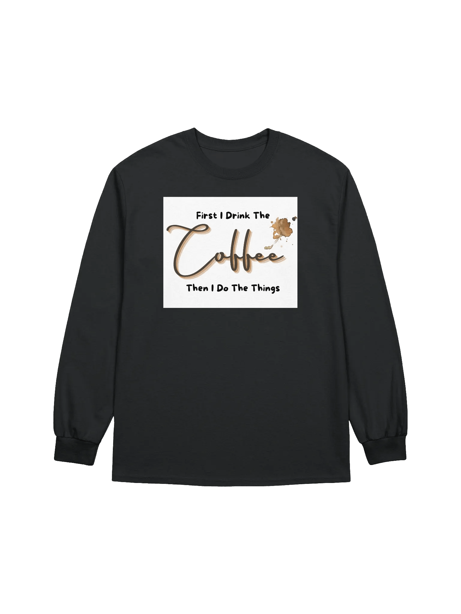 Coffee Long Sleeve Tee product image (1)