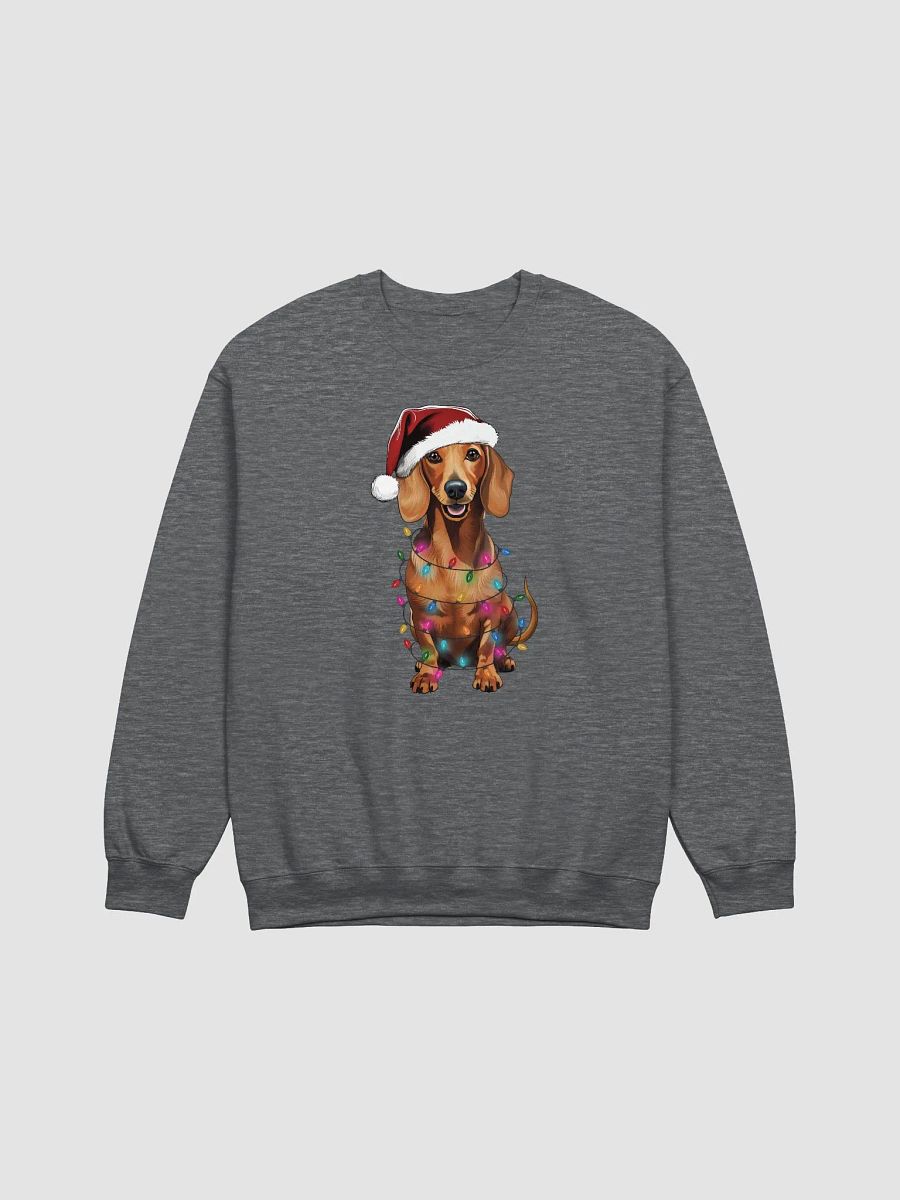 Funny Dachshund(Red) Christmas Sweatshirt for Wiener/Doxie Paw-rents product image (3)
