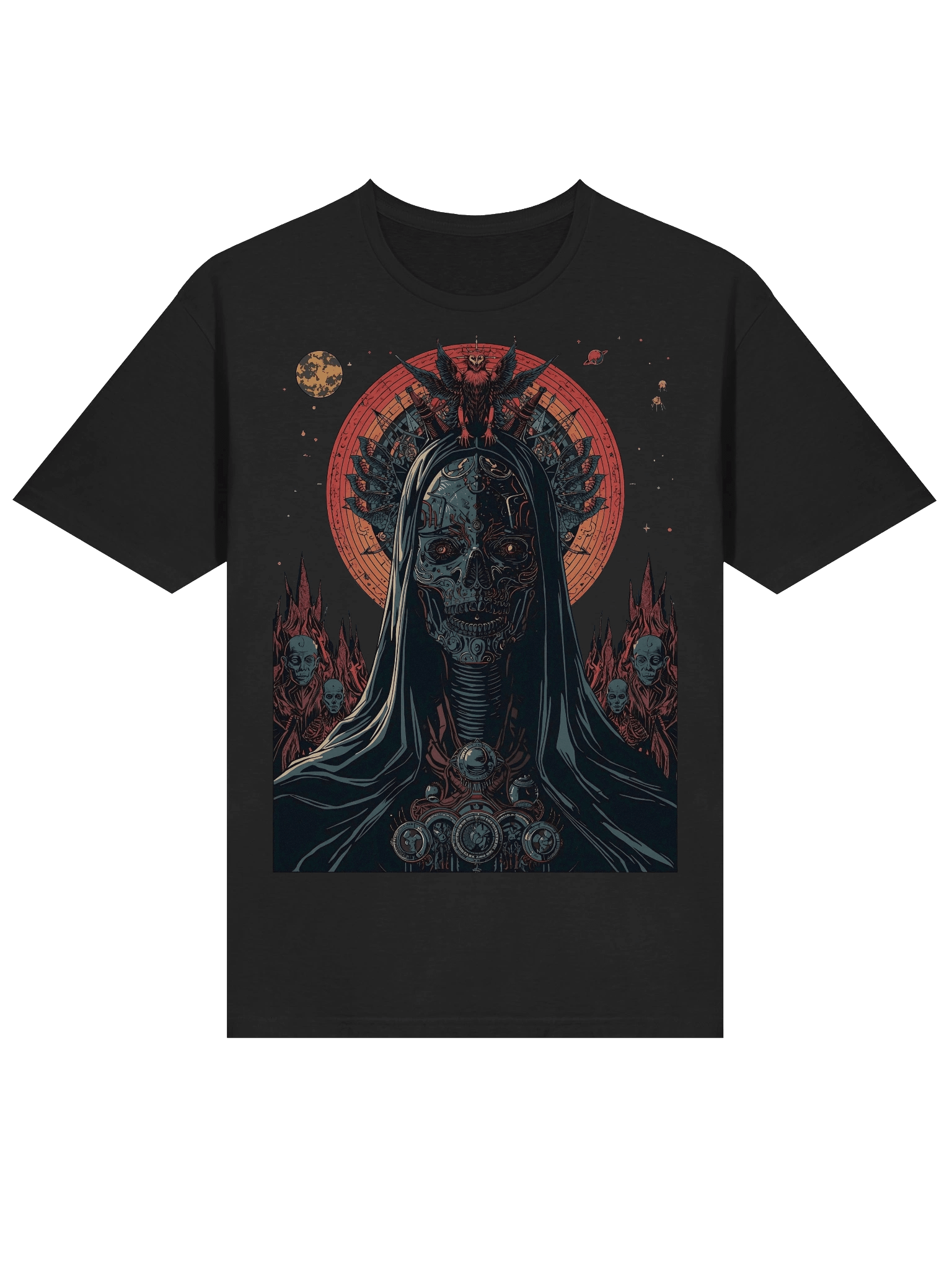 Neon Gothic Skull T-Shirt product image (4)