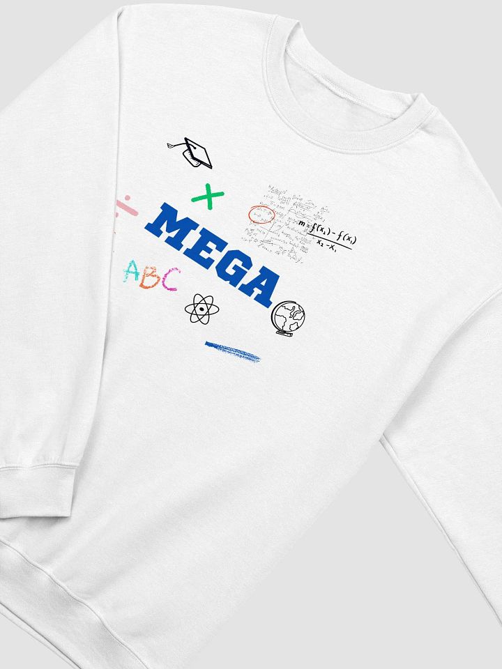 MEGA Education Crewneck Sweatshirt (Light) product image (2)