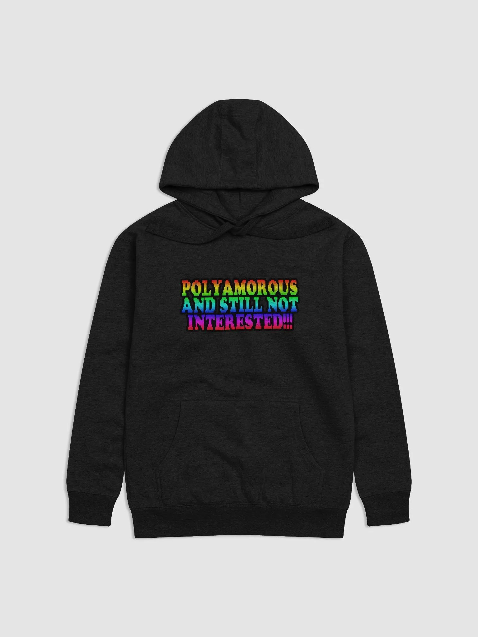 Polyamorous and Still not Interested Hoodie product image (1)
