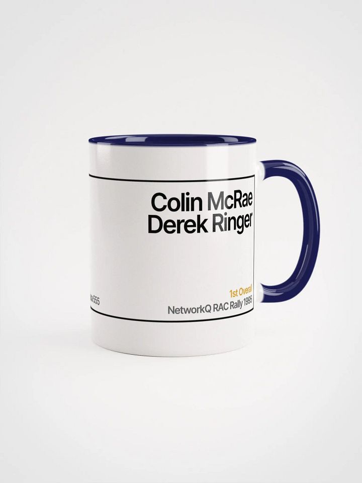 Ceramic Mug / Colin McRae / 1995 NetworkQ RAC Rally Number 4 product image (2)