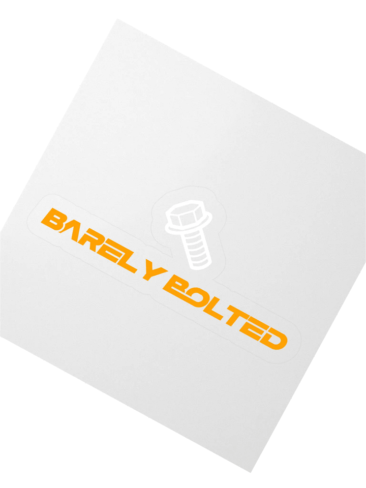 Barely Bolted ( No oil slick) product image (8)