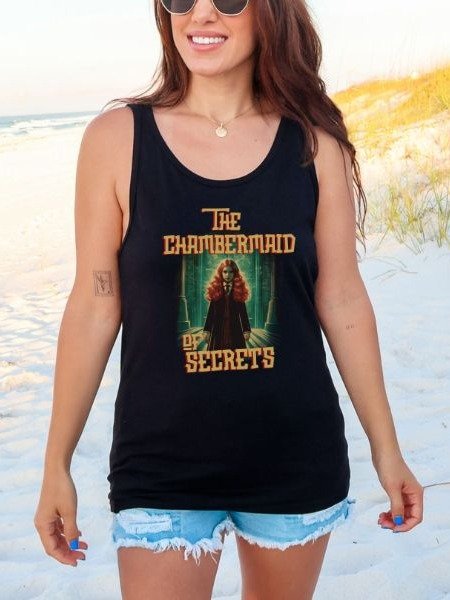 Chambermaid of Secrets Vintage Pulp Horror Tank Top product image (22)