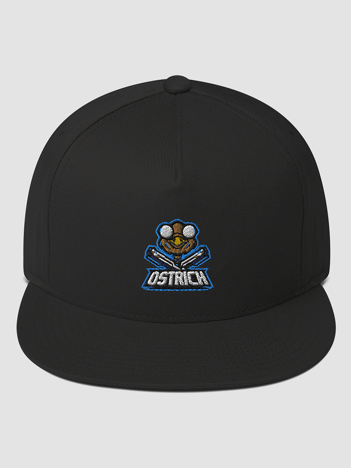 Ostrich Flat Bill Hat 02 product image (2)