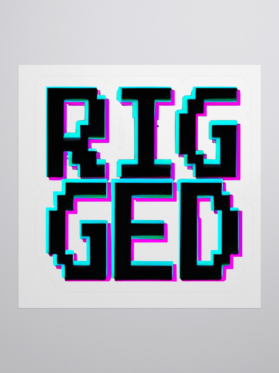 RIGGED.sticker-v1 product image (1)