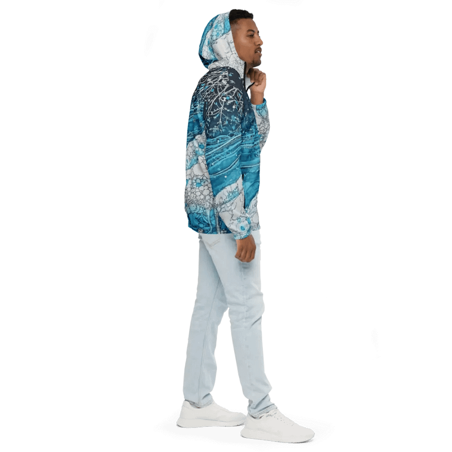 Winter Frost, Unisex Windbreaker product image (4)