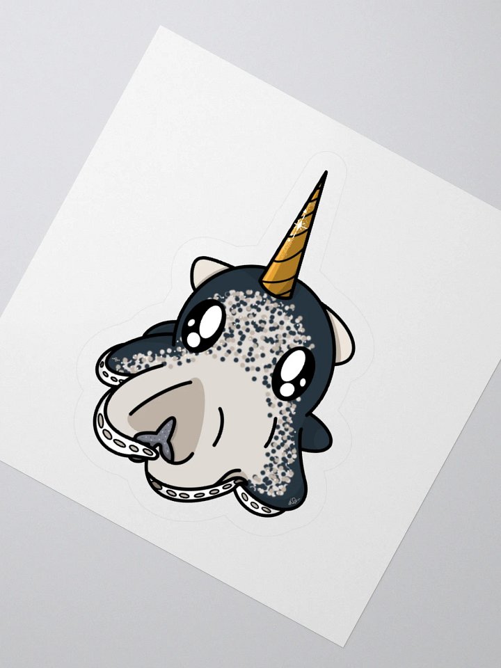 Narwhal Magnus Sticker product image (2)