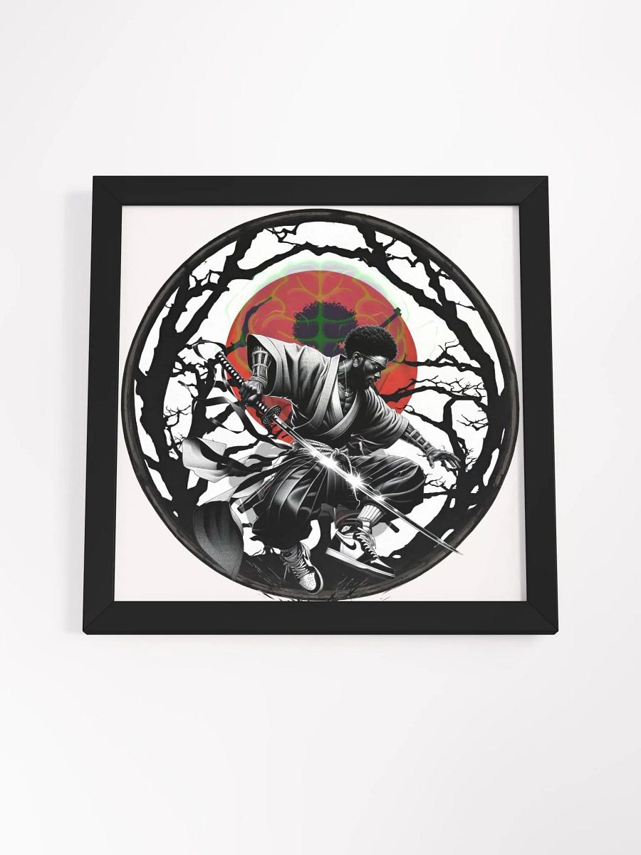 Black Samurai Framed 12 x 12 product image (4)