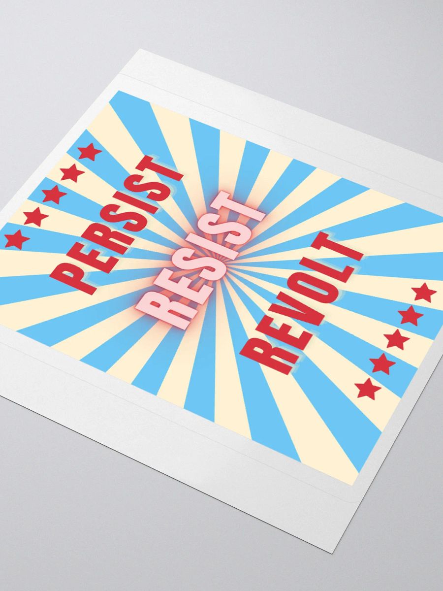 PERSIST STICKER product image (12)