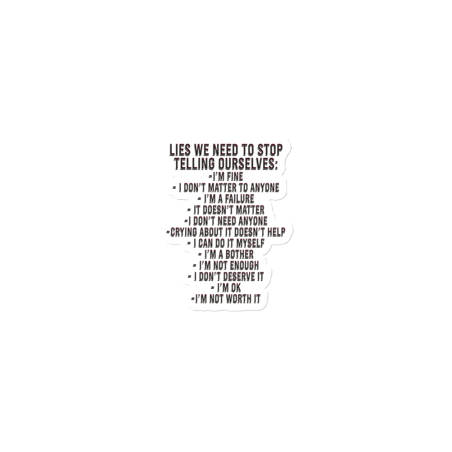 Positivity Lies - Magnet product image (1)