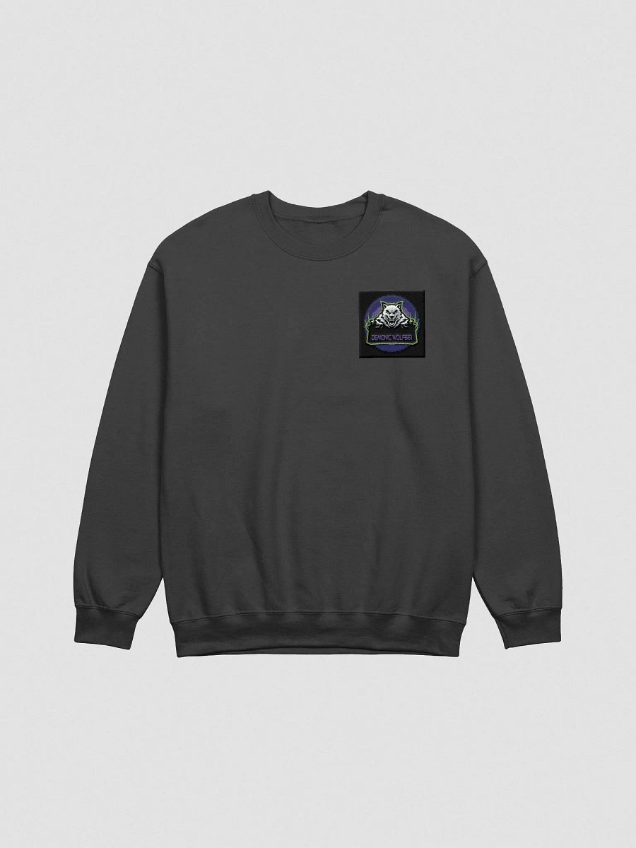 demonic wolf logo sweater product image (4)