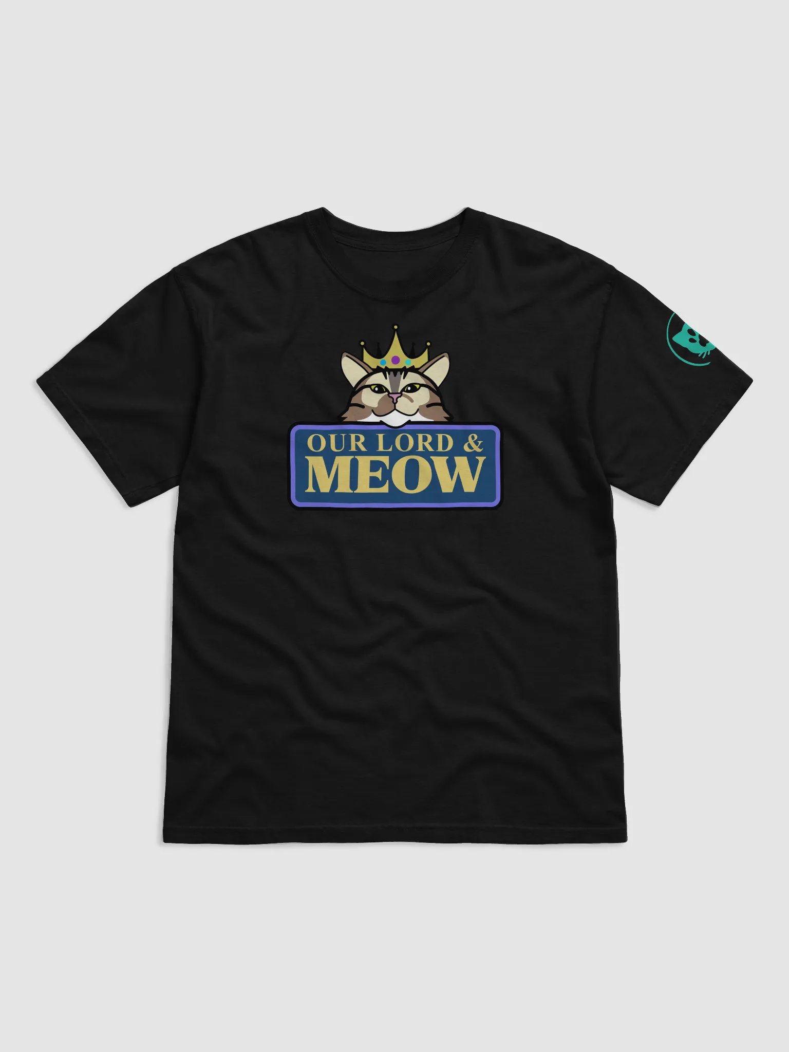 Our Lord and Meow Tee product image (1)
