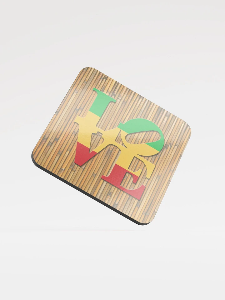 Rasta Love Beverage Coaster product image (2)