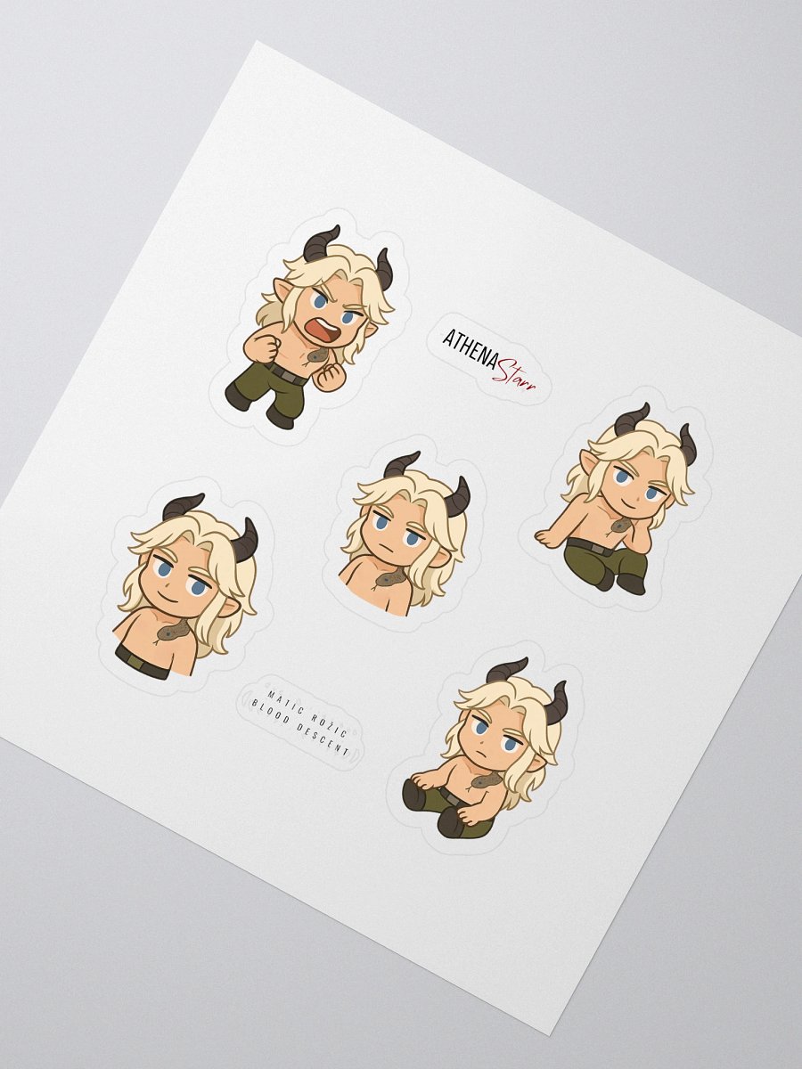 Matic Rožič Sticker Set – Blood Descent product image (3)