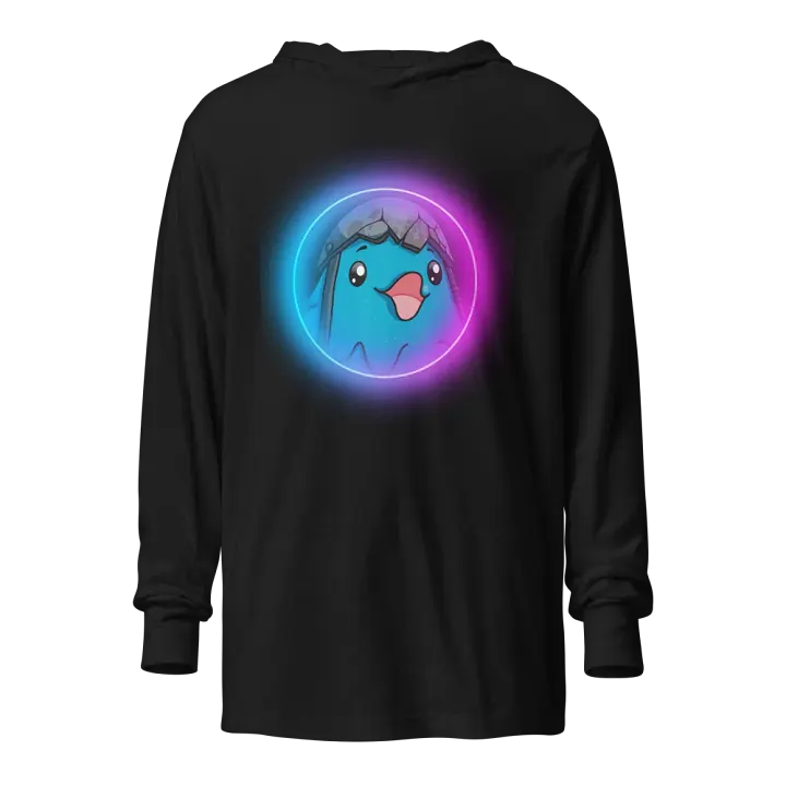 Battle Chicken Long Sleeve Hooded Tee product image (1)