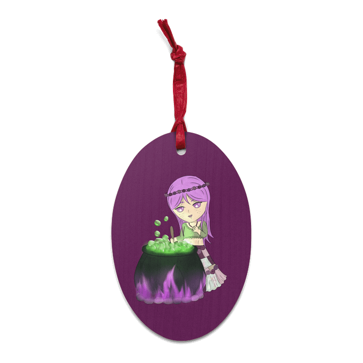 Kitchen Witch Riku | Wood Ornaments product image (2)