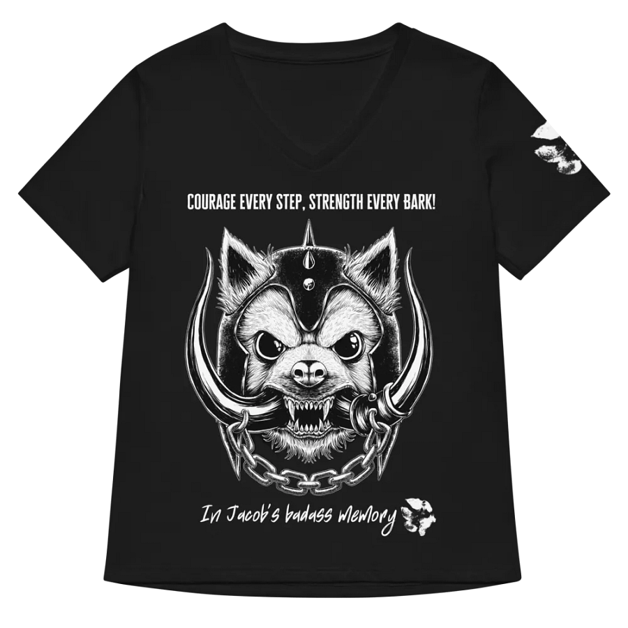 In Jacob's loving memory 2024 - Relaxed V T-shirt product image (7)