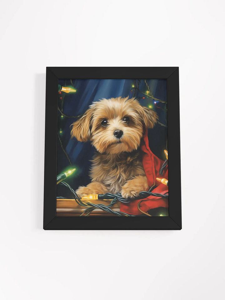 Festive Puppy Holiday Poster product image (1)