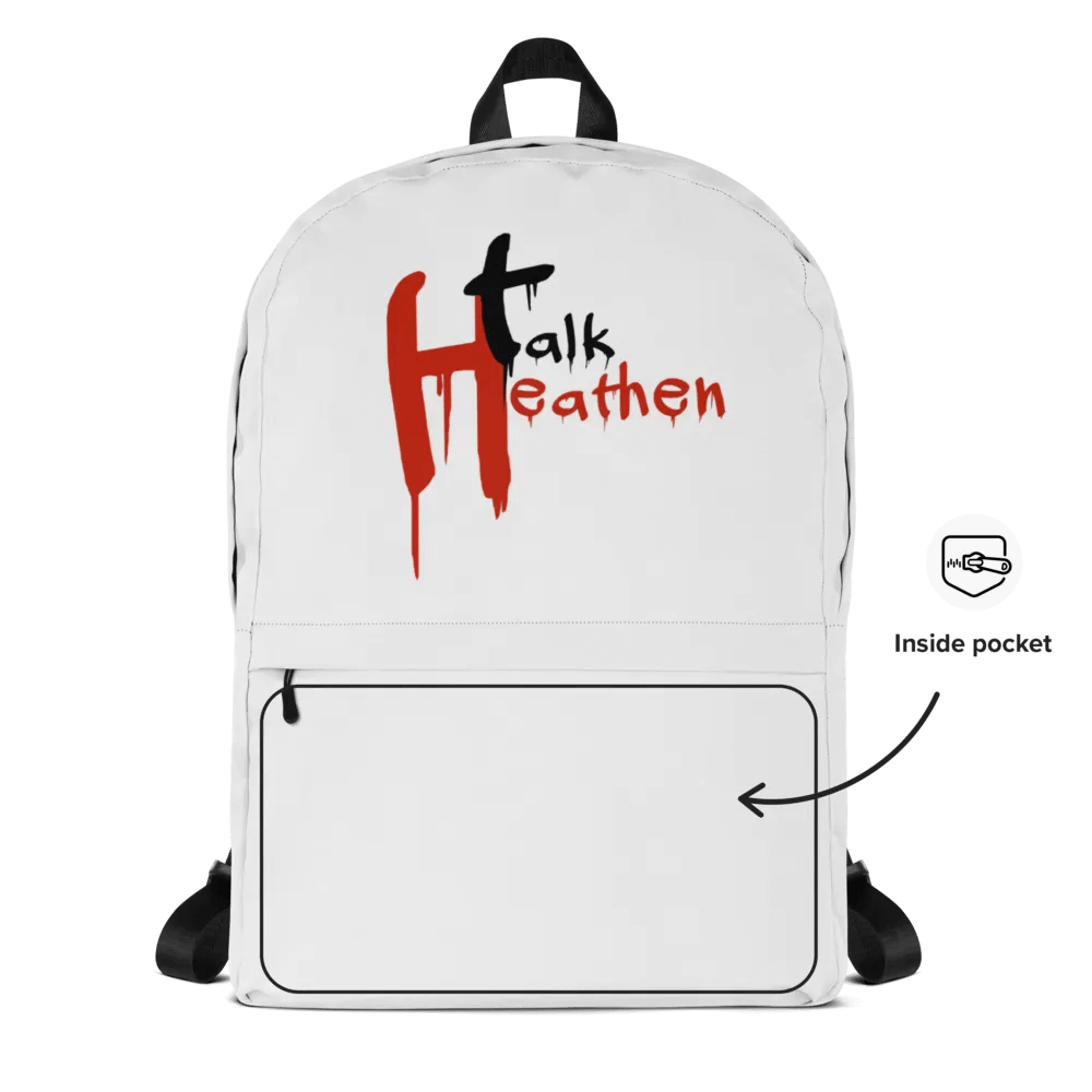 Talk Heathen Backpack product image (12)