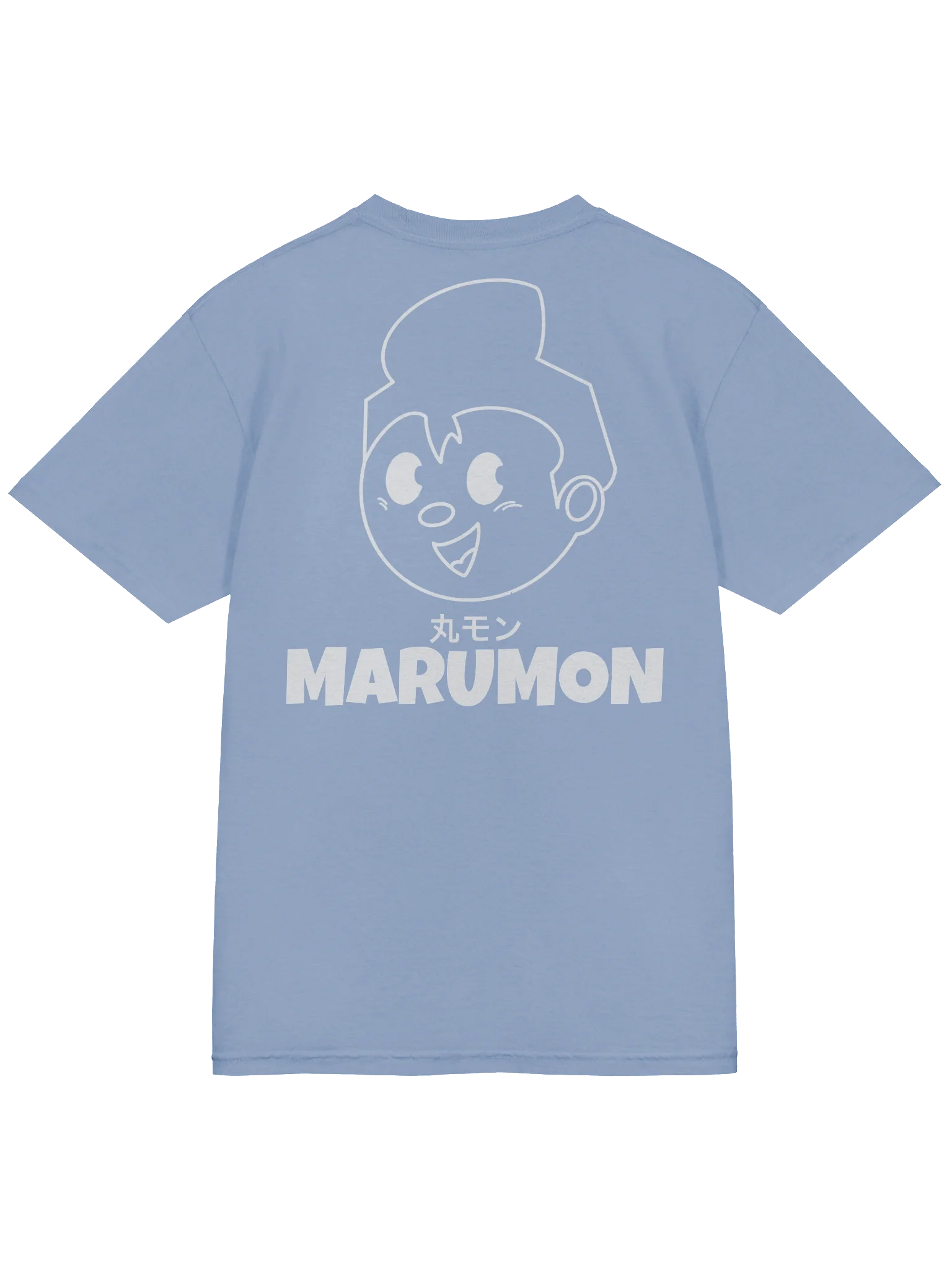 MARUMON HUMAN PRINT SHIRT BLUE product image (7)