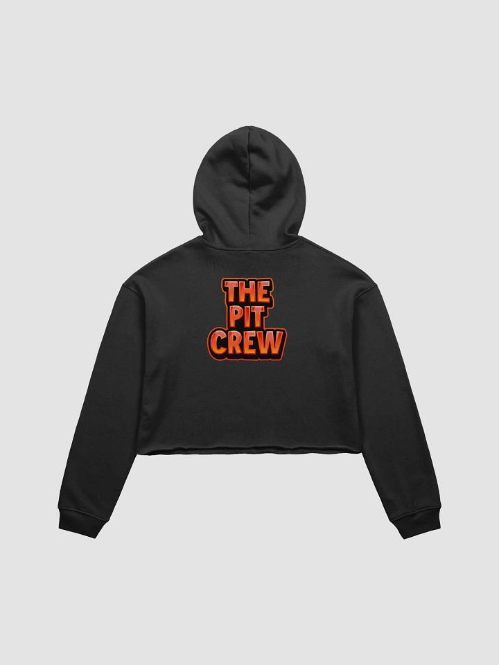 PitMasterMikey Lady's Crop Hoodie product image (2)