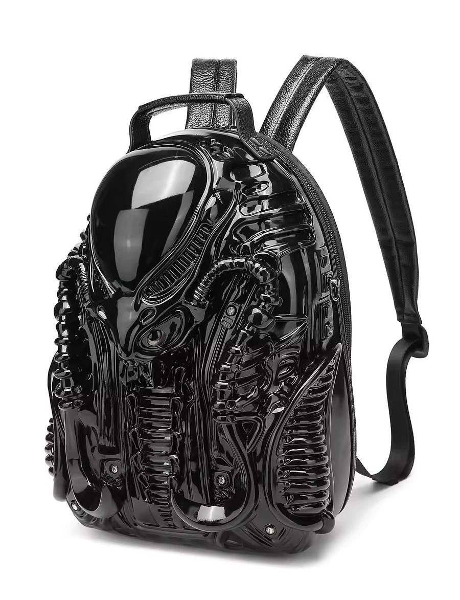 Amazing detailed Alien Backpack ( motorcycle , moto ) product image (2)