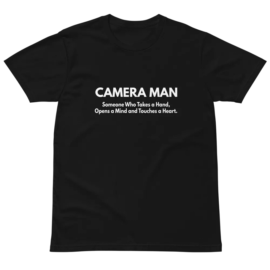 Camera Man Funny Unisex Premium T-Shirt product image (2)