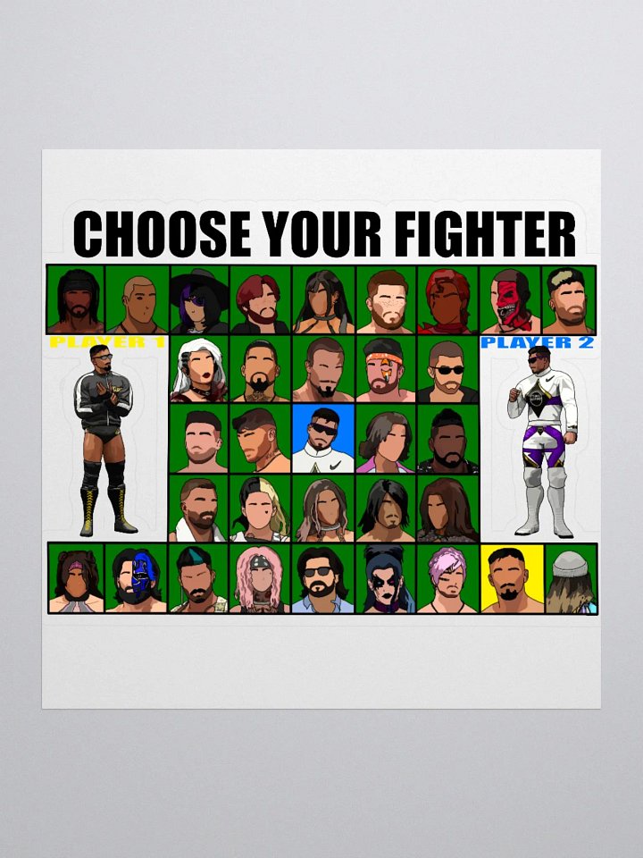 PEPW Choose Your Fighter Almir x Oliver Sticker product image (1)