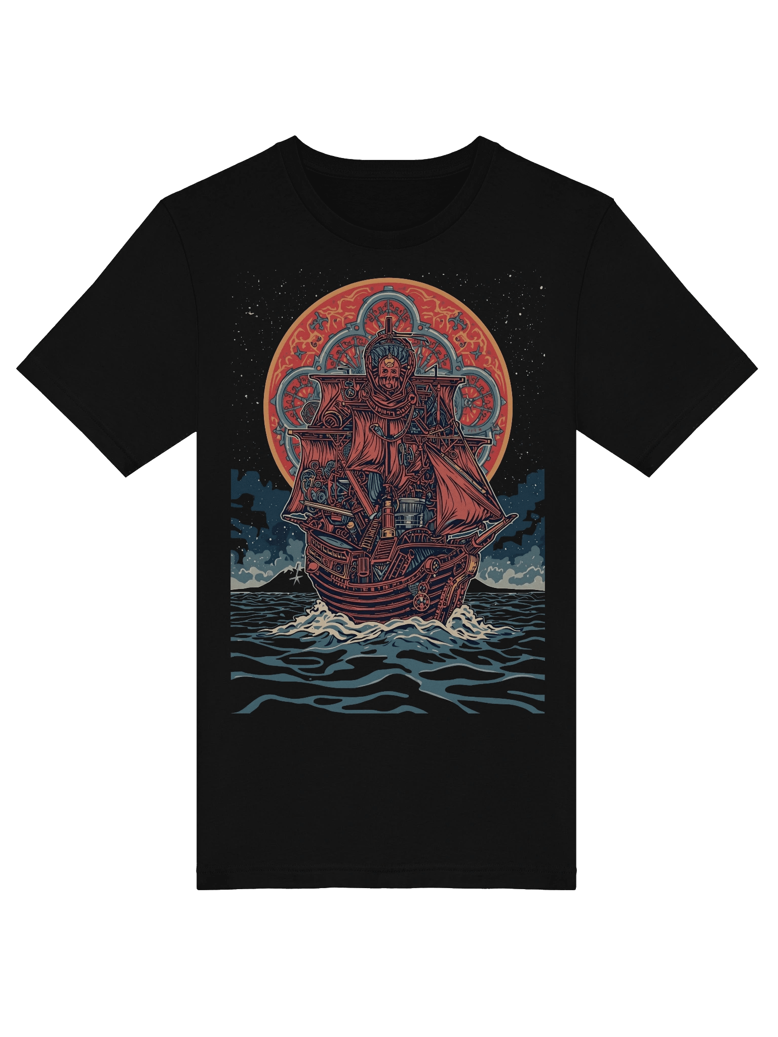 Mystical Ghost Ship Lightweight T-Shirt product image (4)