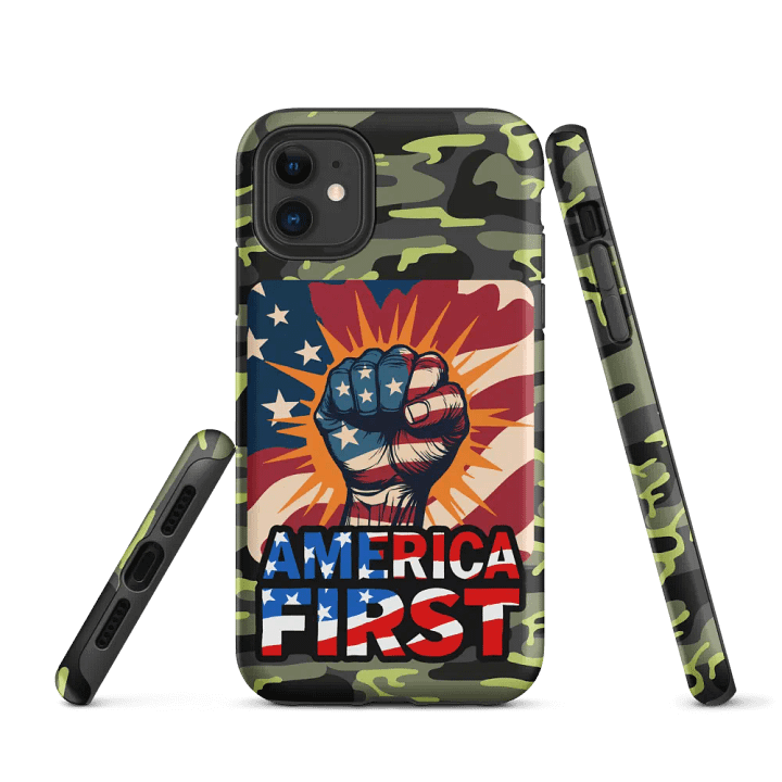 iPhone Tough Case: America First product image (1)