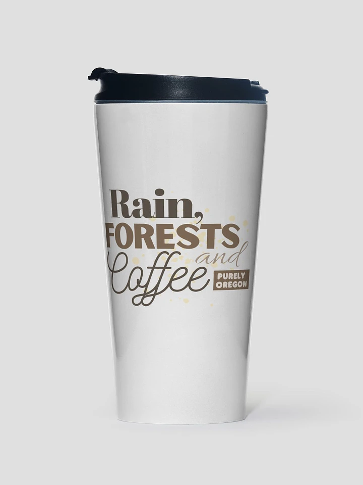 Rains, Forests and Oregon Coffee Thermal Travel Mug product image (1)