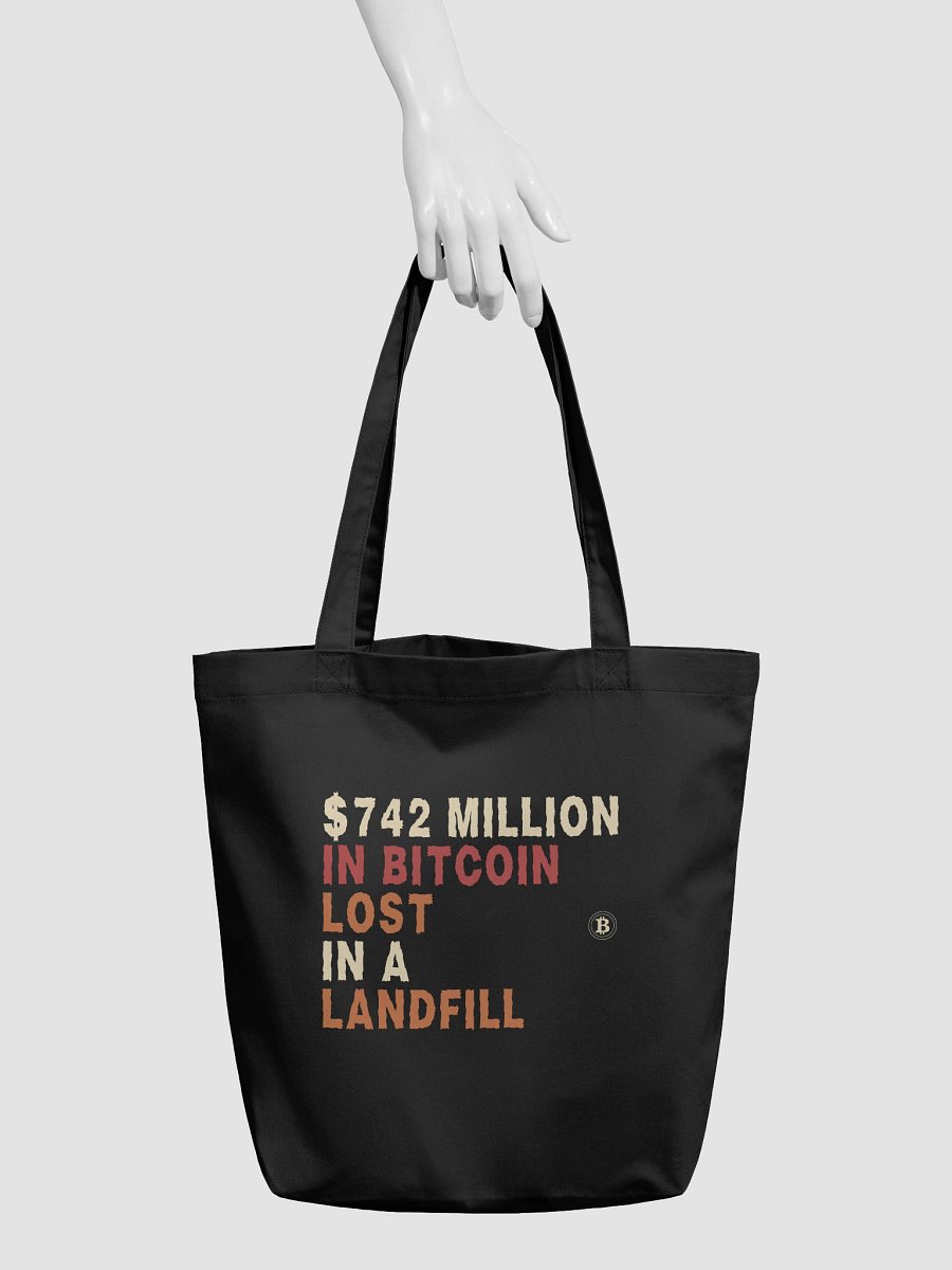 Bitcoin Landfill Loss Eco Tote product image (3)
